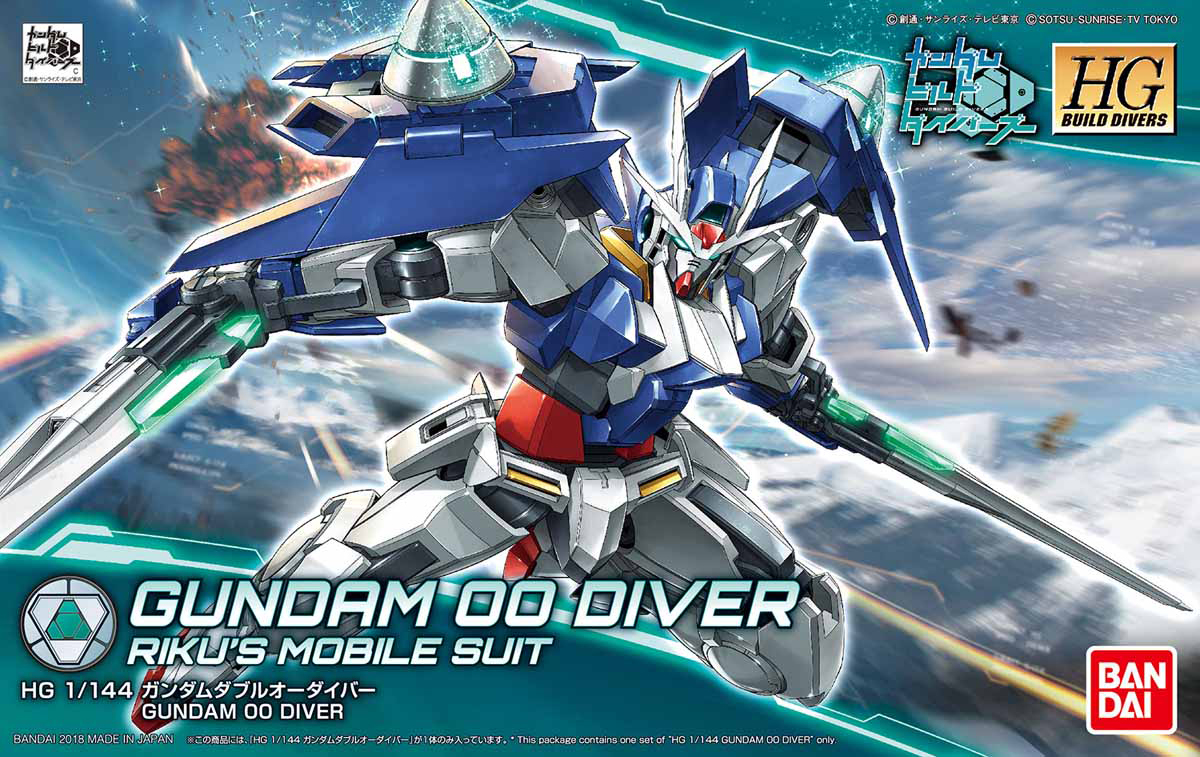 1/144 Hgbd Gundam 00 Diver - Good Games