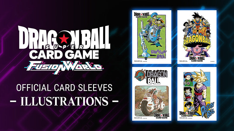 Dragon Ball Super Card Game: Fusion World Official Card Sleeves Display: Manga Collection - Preorder