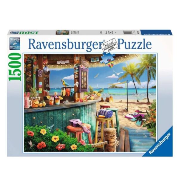 Ravensburger - Beach Bar Breezes 1500 Piece Jigsaw - Good Games
