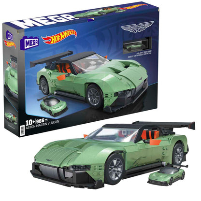 Mega Blocks - Hot Wheels Hot Wheels Collector Aston Martin Vulcan Vehicle Building Kit - Good Games