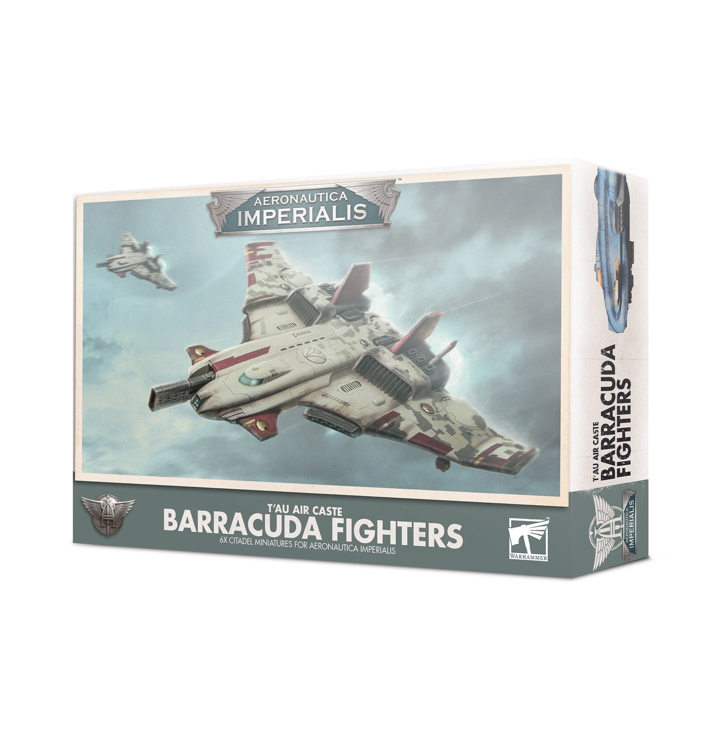 Aeronautica Imperialis: Tau Air Caste Barracuda Fighters (500-29) - Good Games