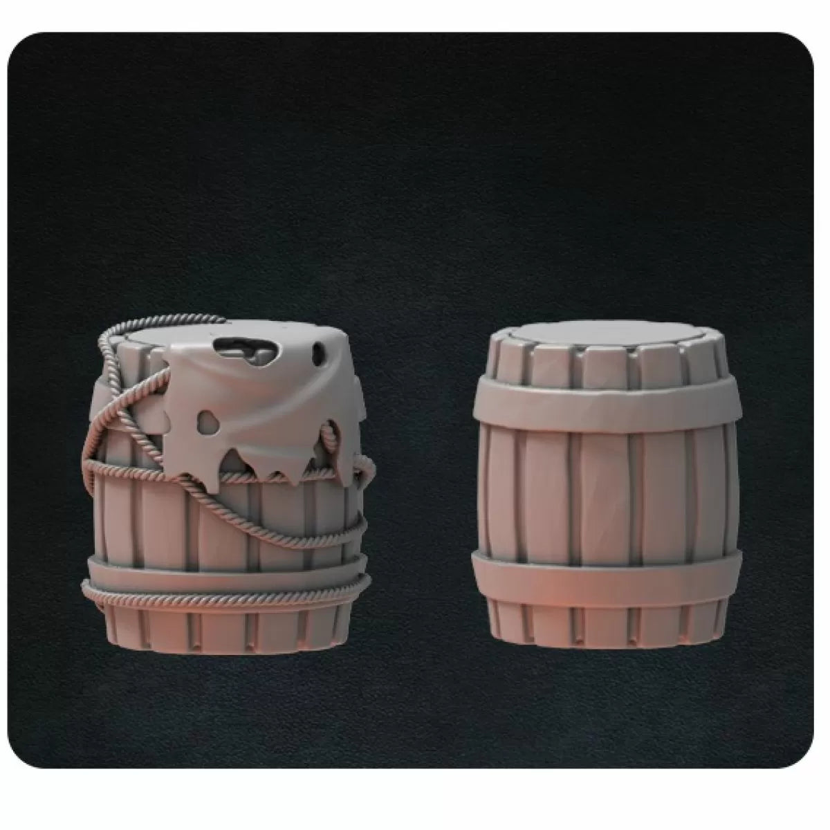 Dark souls RPG miniatures: sinister barrels - Good Games
