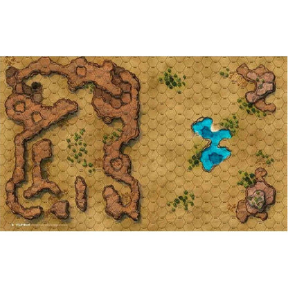 BattleTech: BattleMat: Savannah: Large Lakes - Good Games