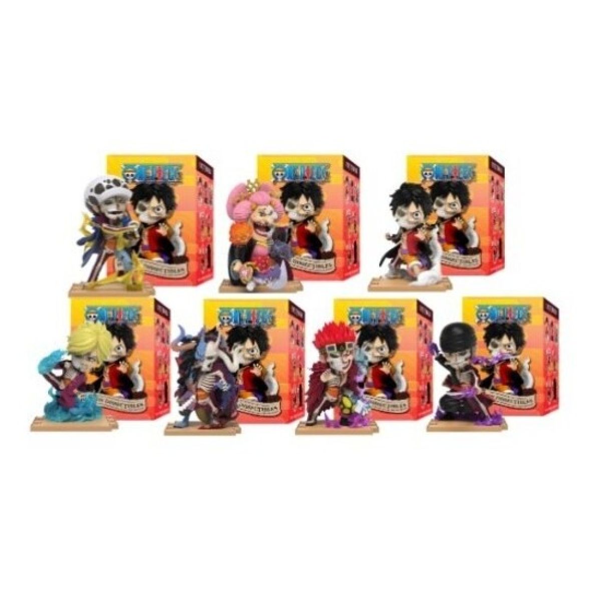 Mighty Jaxx: Freenys Hidden Dissectibles – One Piece (Wano Arc Edition) Display - Good Games