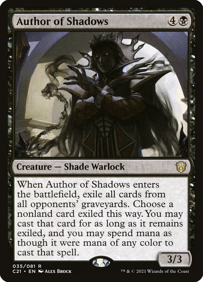 Author of Shadows 35/81 (Commander 2021) 