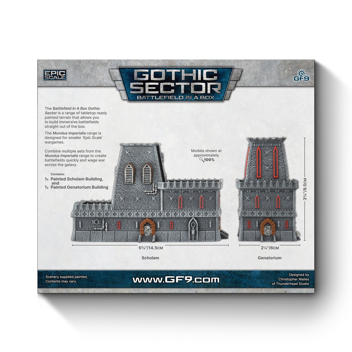 Battlefield in a Box: Gothic Sector - Mundus Imperialis: Scholam & Genatorium - Good Games