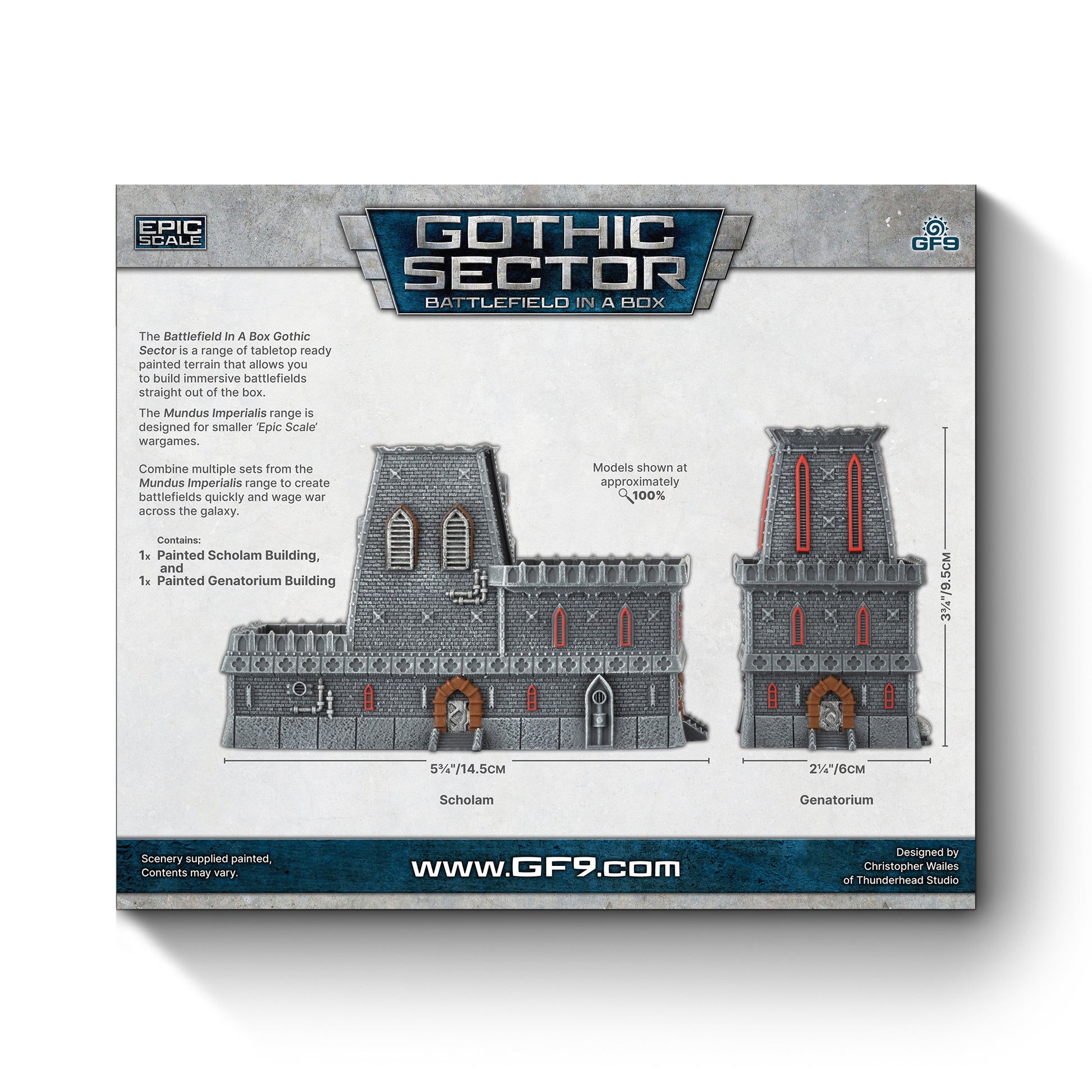 Battlefield in a Box: Gothic Sector - Mundus Imperialis: Scholam & Genatorium - Good Games