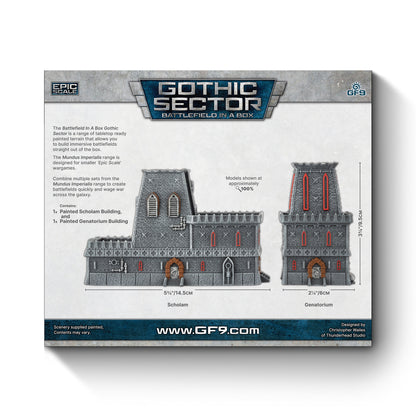 Battlefield in a Box: Gothic Sector - Mundus Imperialis: Scholam & Genatorium - Good Games