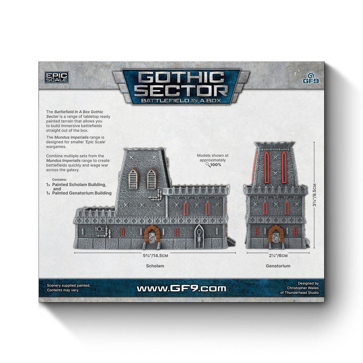 Battlefield in a Box: Gothic Sector - Mundus Imperialis: Scholam &amp; Genatorium - Good Games