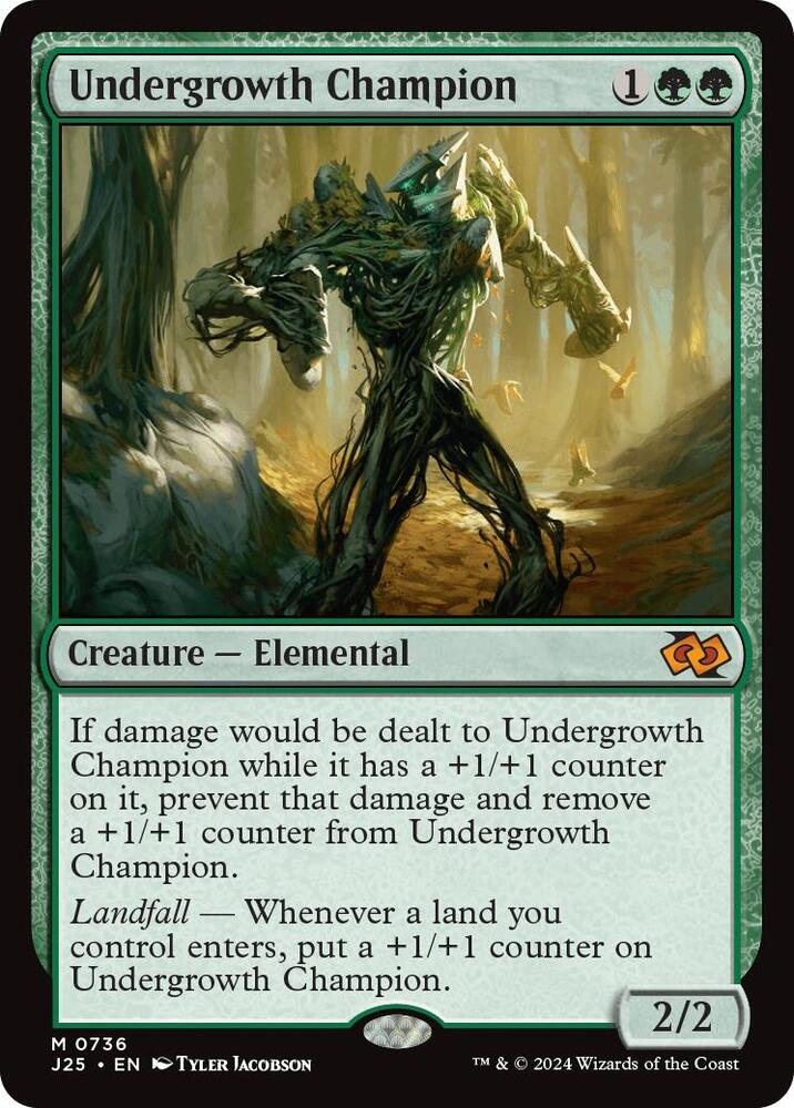 Undergrowth Champion 736/779 (Foundations Jumpstart) 