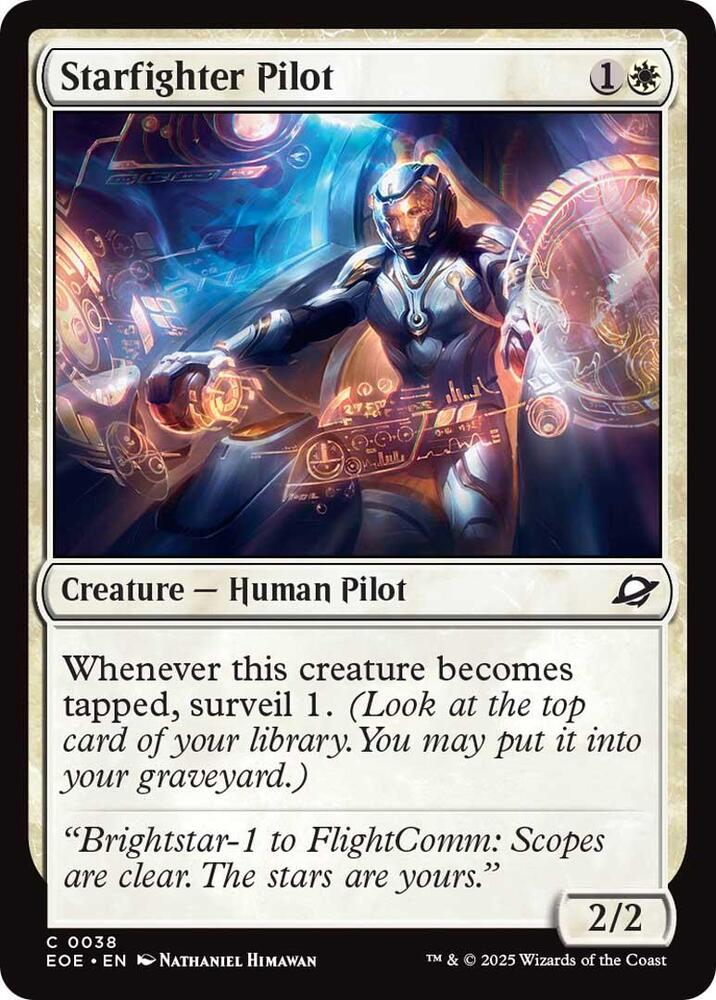 Starfighter Pilot 38/276 (Edge of Eternities) 