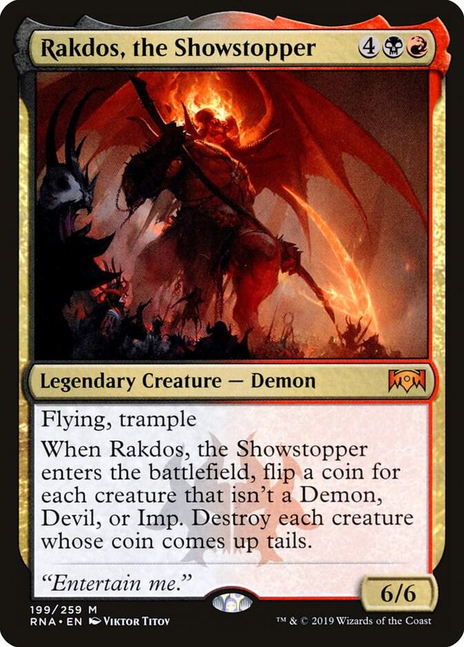 Rakdos, the Showstopper 199/259 (Ravnica Allegiance) 