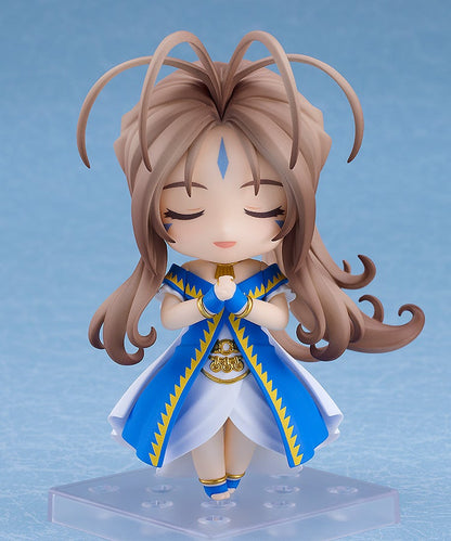 Nendoroid Belldandy figure with flowing hair and detailed outfit