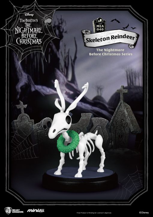 Beast Kingdom Mini Egg Attack The Nightmare Before Christmas Series Set - Skeleton reindeer