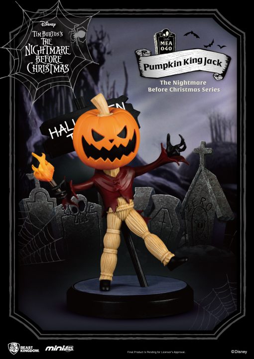Beast Kingdom Mini Egg Attack The Nightmare Before Christmas Series Set - Pumpkin King Jack - Good Games