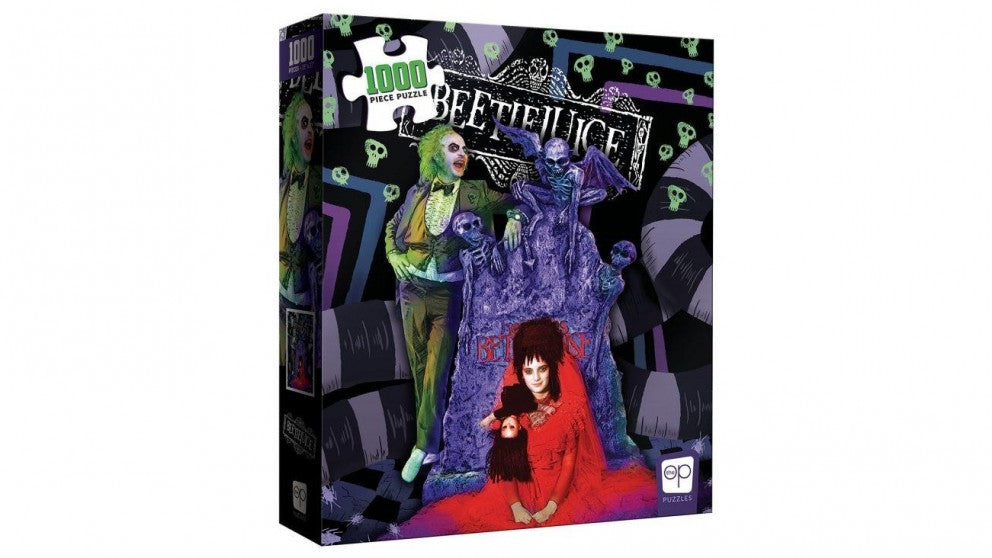 Beetlejuice Graveyard Wedding 1000-Piece Puzzle - Good Games