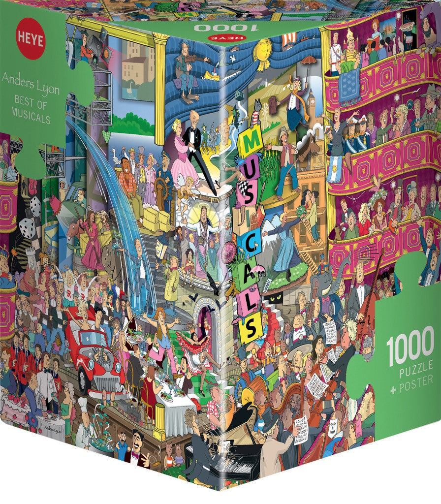 Heye - Lyon, Best of Musicals 1000 Piece Jigsaw
