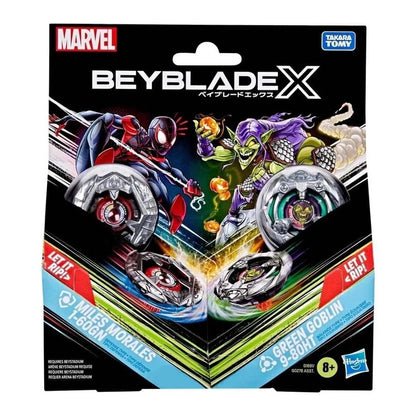 Beyblade - X - Miles Morales - 1-60GN vs. Green Goblin - 9-80HT