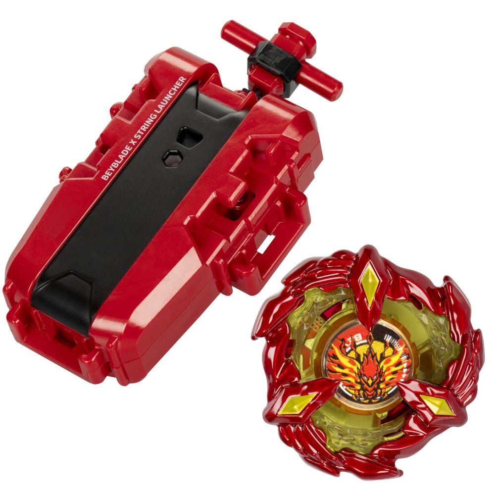Beyblade X - Soar Phoenix 9-60GF Deluxe Launcher Set