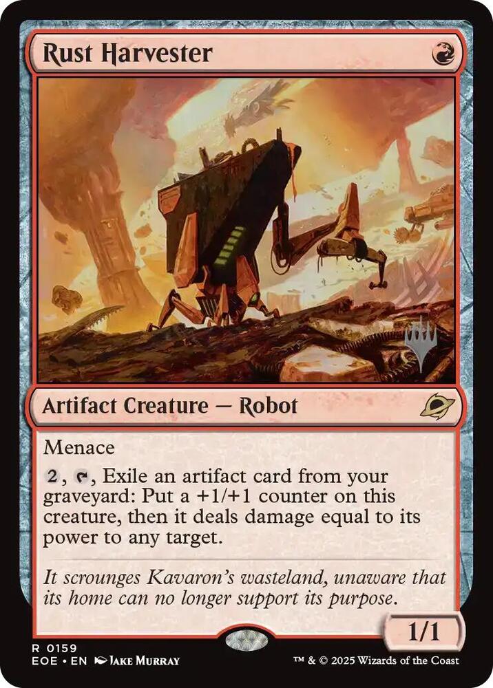 Rust Harvester 159 (Promo Pack: Edge of Eternities) 