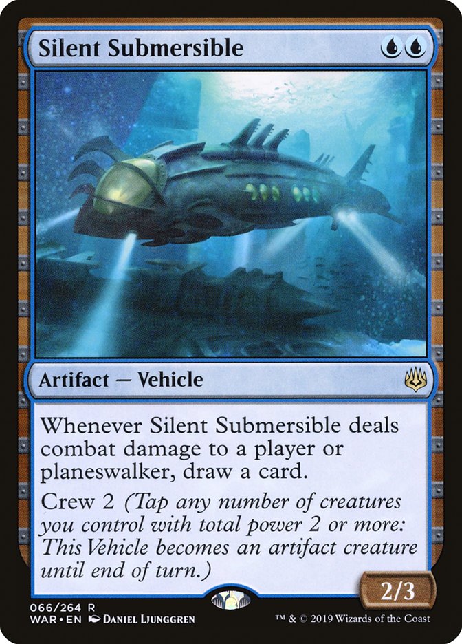 Silent Submersible 66/264 (War of the Spark)  - Foil