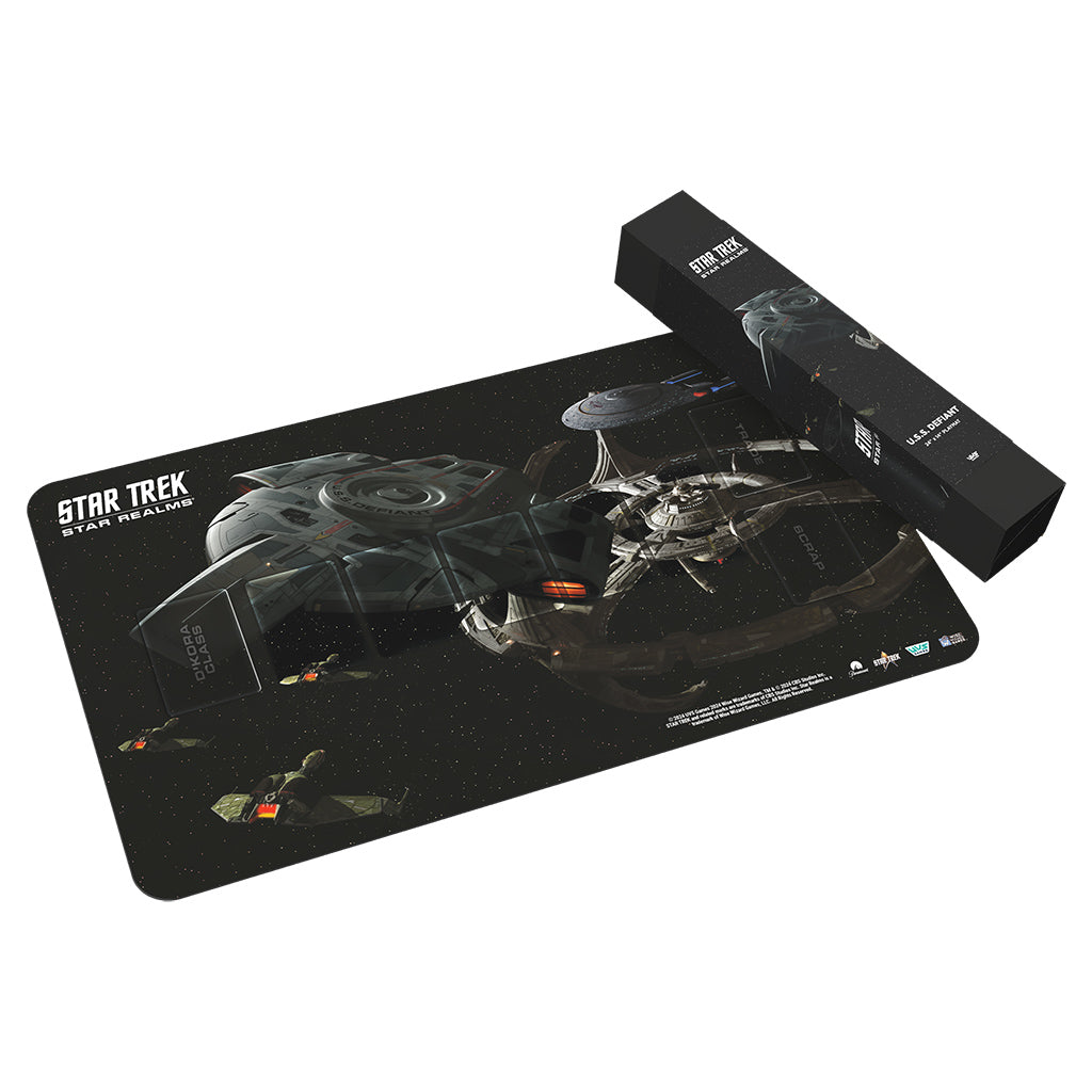 UVS Games Star Trek: Star Realms U.S.S. Defiant Game Board Playmat - Good Games