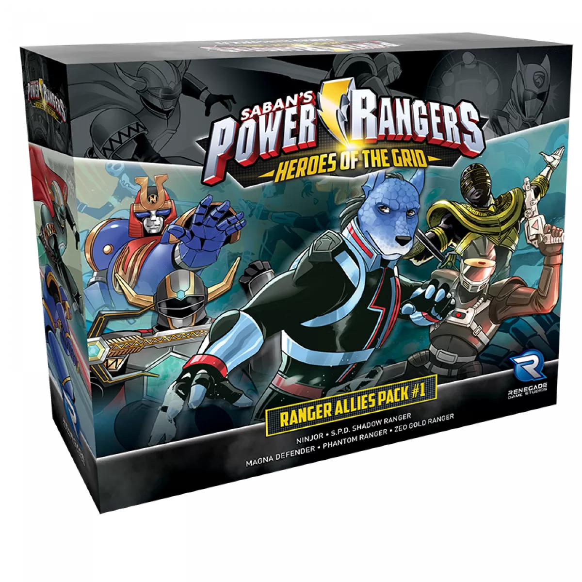 Power Rangers Heroes of the Grid - Ranger Allies Pack
