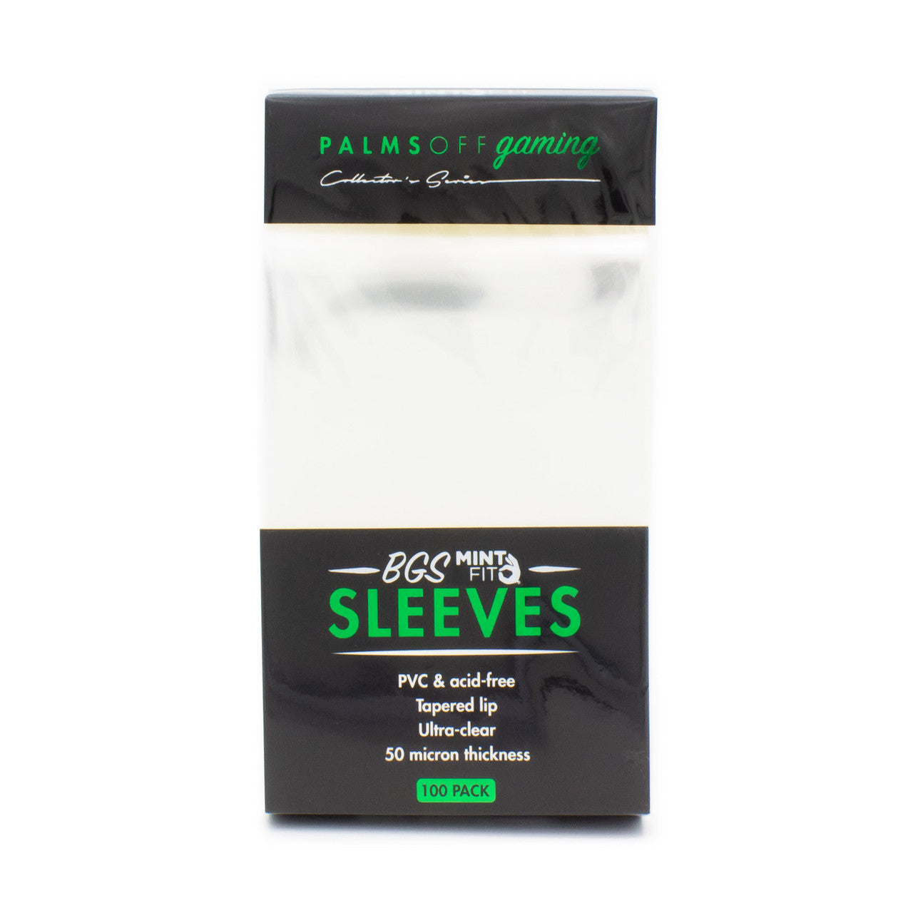 Palms Off Gaming - BGS Mint-Fit Sleeves - Regular 100pc - Good Games