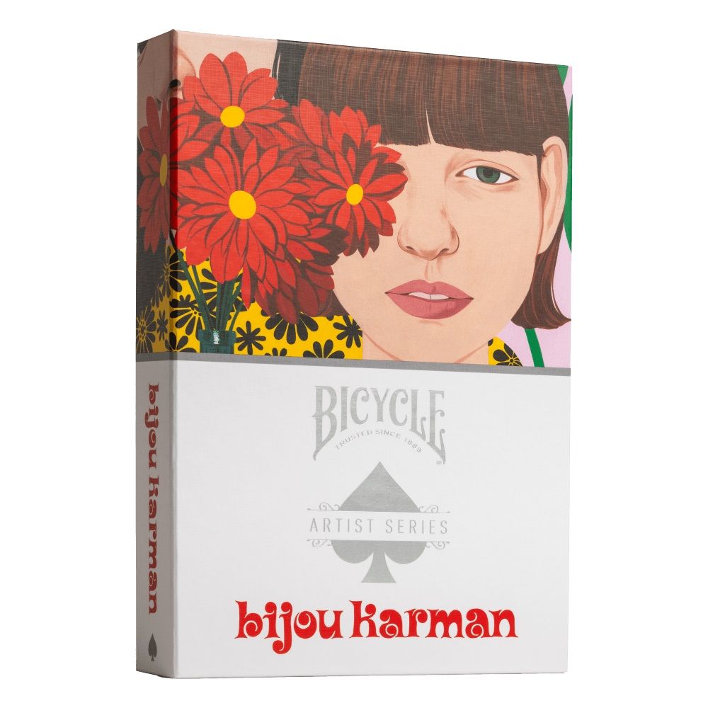Bicycle Artist Series Bijou Karman Purple/Red 2pk Boxed Set LIMITED SERIES - Preorder