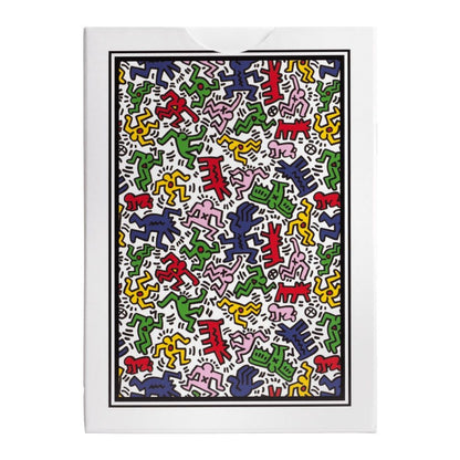 Bicycle Artist Series Keith Haring Red/Blue 2pk Boxed Set Limited Series - Preorder - Good Games