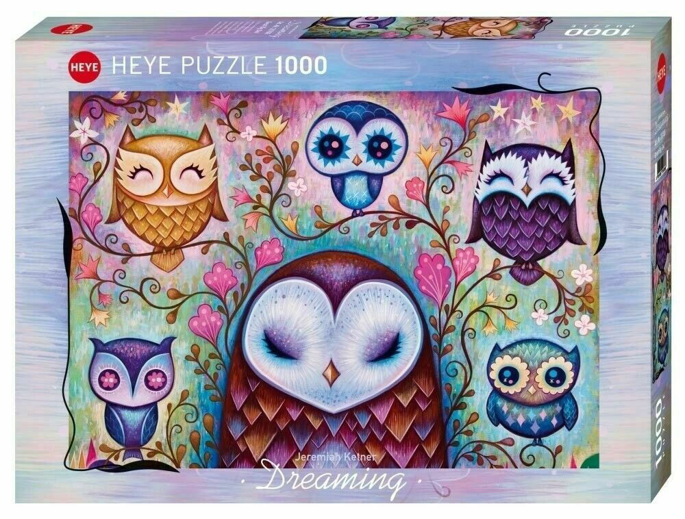 Heye - Big Owl 1000 Piece Jigsaw - Good Games