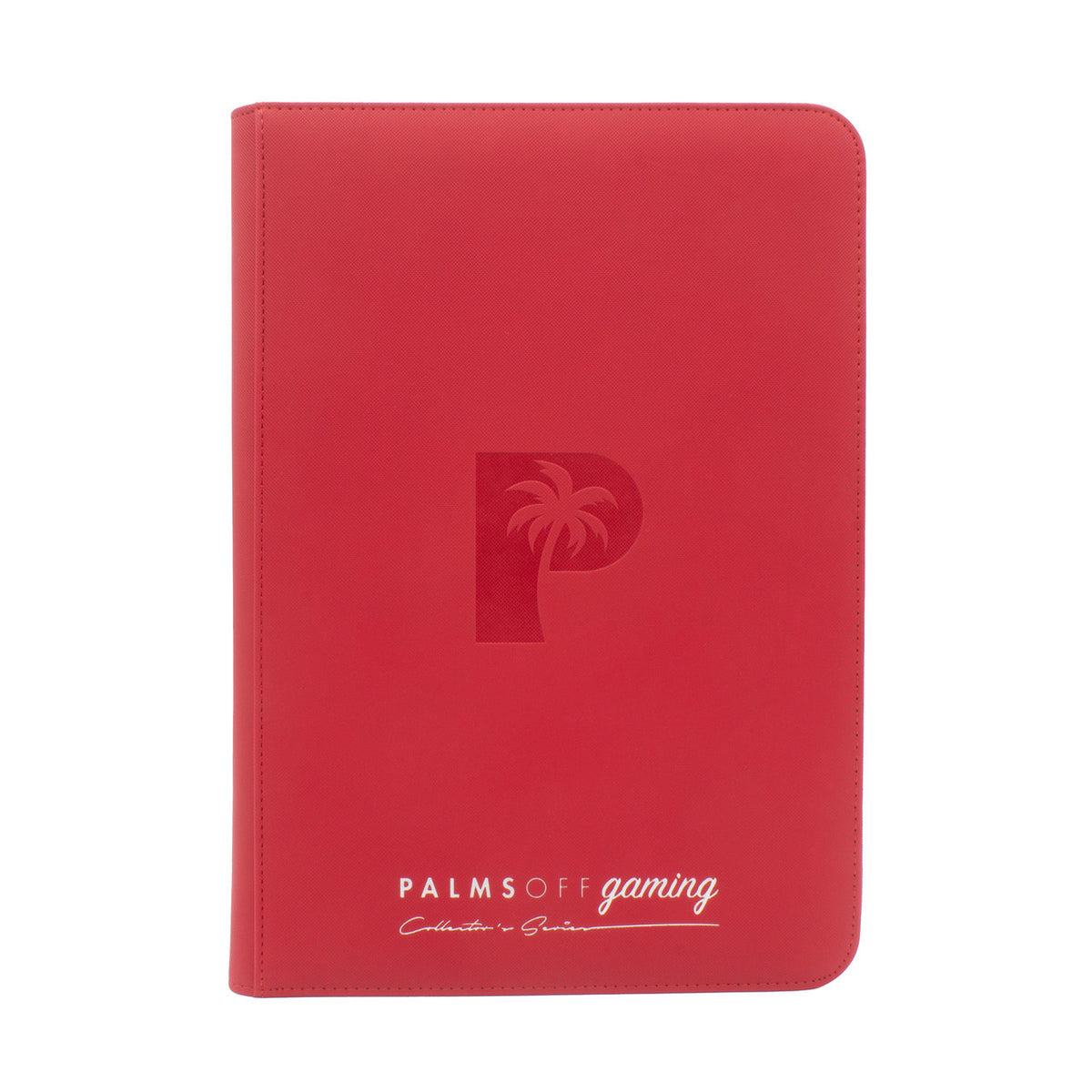 Palms Off Gaming 1st Ed Red - Collectors Series 9 Pocket Zip Trading Binder