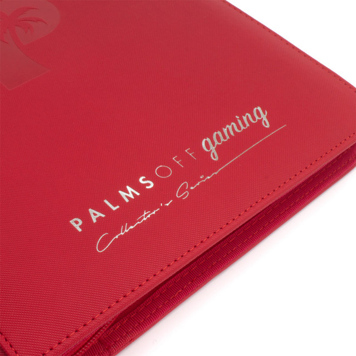 Palms Off Gaming 1st Ed Red - Collectors Series 9 Pocket Zip Trading Binder