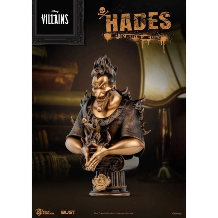 Beast Kingdom Bust Disney Villains Series Hades - Good Games