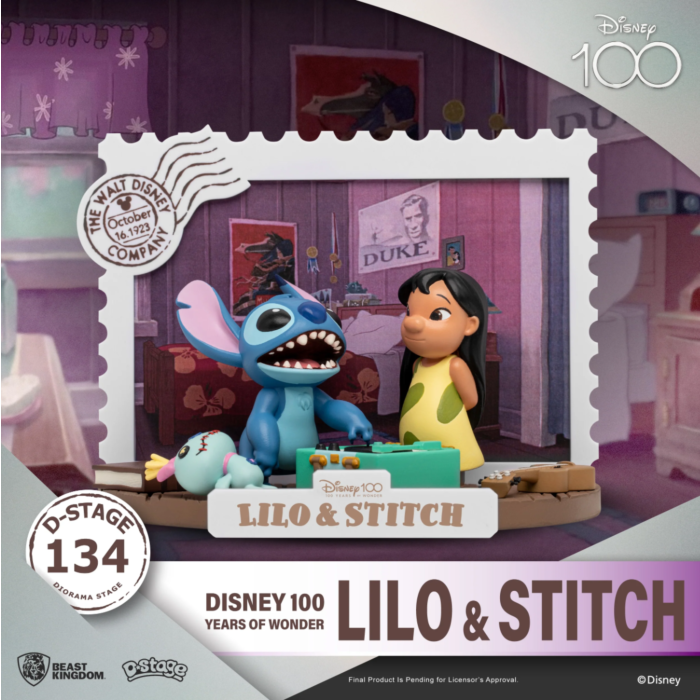 Beast Kingdom D Stage Disney 100 Years Of Wonder Lilo & Stitch - Good Games