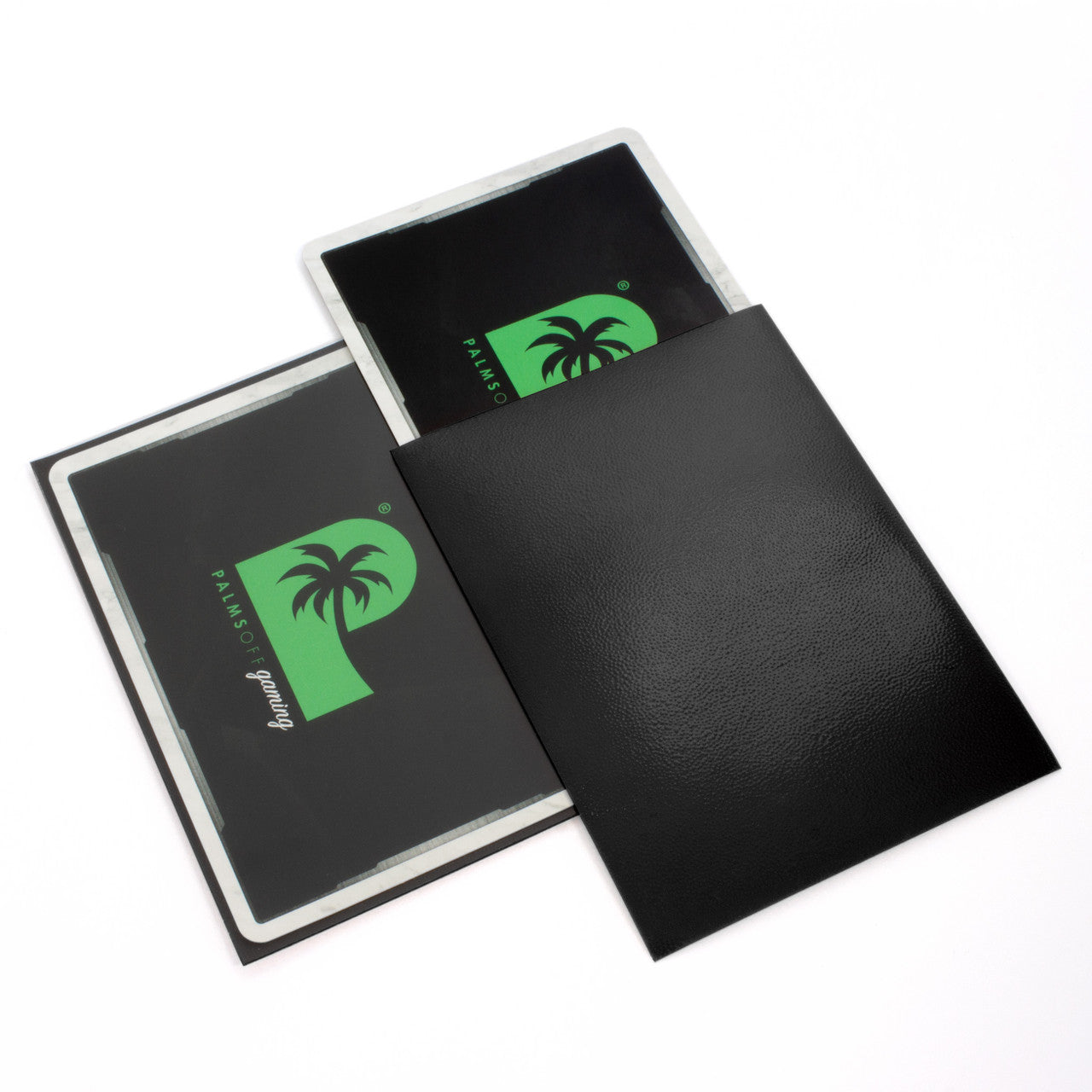 Palms Off Gaming - Black Out Deck Sleeves Standard Size - Good Games