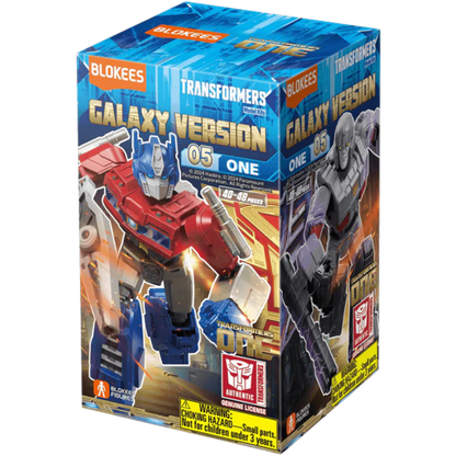 Transformers Galaxy Version 05 - One Blokees Figures - 9 In 1 Blind Box Display