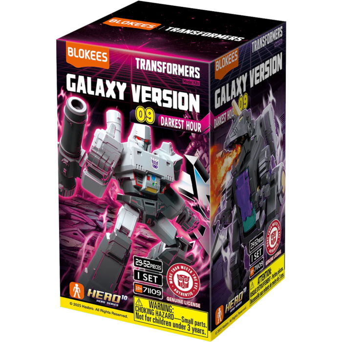 Transformers GV09 - Darkest Hour (Blind box) Blokees (Display of 9)