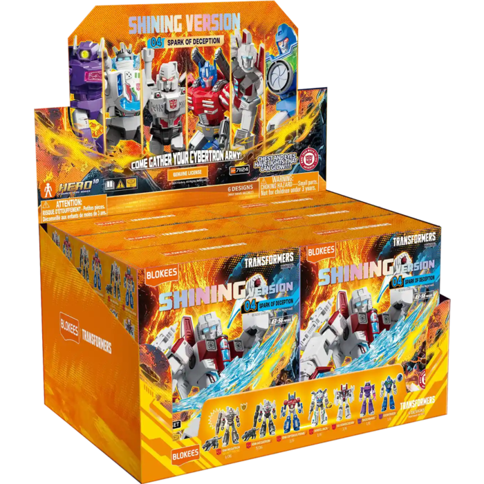Transformers SV04 Spark of Deception (Blind box) Blokees (Display of 6)