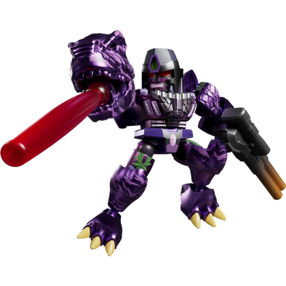 Transformers Dv06 Brutal Fang Blokees Figures - 12 In 1 Blind Box Display