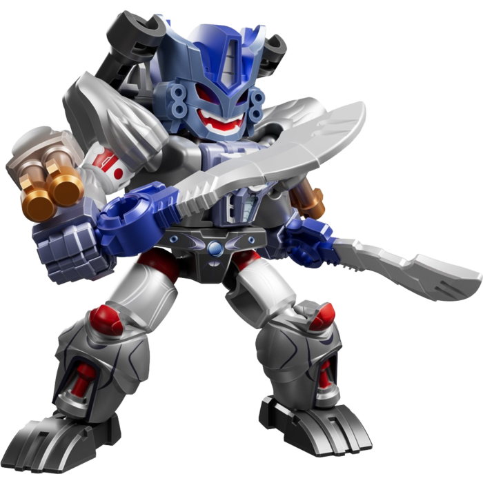 Transformers Dv06 Brutal Fang Blokees Figures - 12 In 1 Blind Box Display