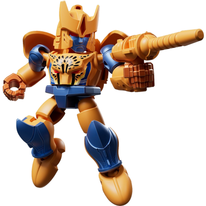 Transformers Dv06 Brutal Fang Blokees Figures - 12 In 1 Blind Box Display