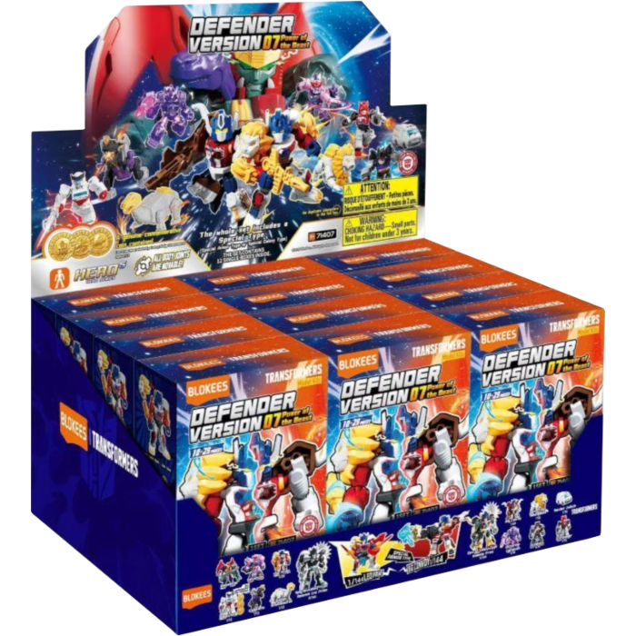 Transformers DV07 - Defender Version 07 Power of the Beasts Blind Box Display