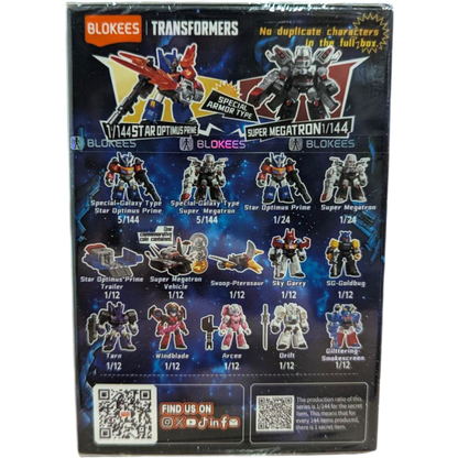 Transformers DV08 Battle Stars Blokees Figures Display