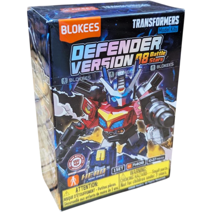 Transformers DV08 Battle Stars Blokees Figures Display