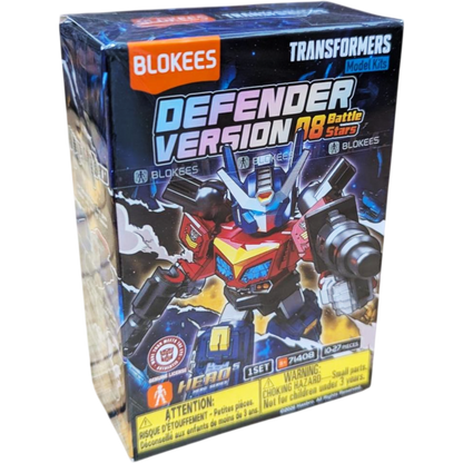Transformers DV08 Battle Stars Blokees Figures Display