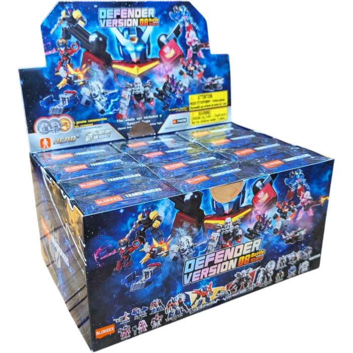 Transformers DV08 Battle Stars Blokees Figures Display