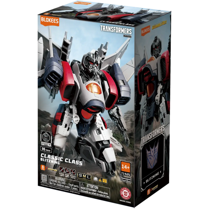 Blokees - Transformers - Model Kit - Blitzwing - Classic Class 25