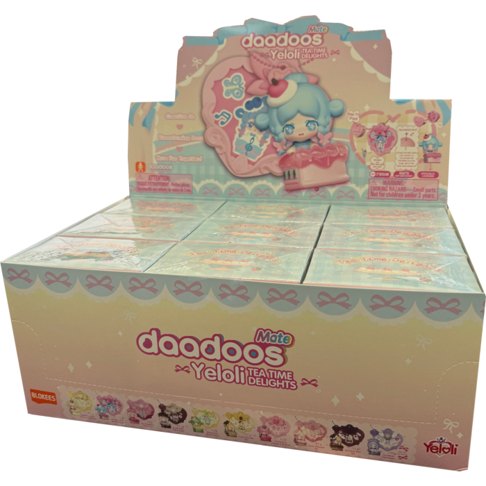 Yeloli Daadoos - Mate Series: Tea Time Delights Blokees Figures - 9 In 1 Blind Box Display