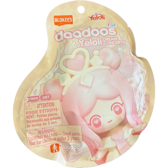Yeloli Dadoos - Fun Collection - Dream Concerto Blokees Figures - 12 In 1 Blind Box Display